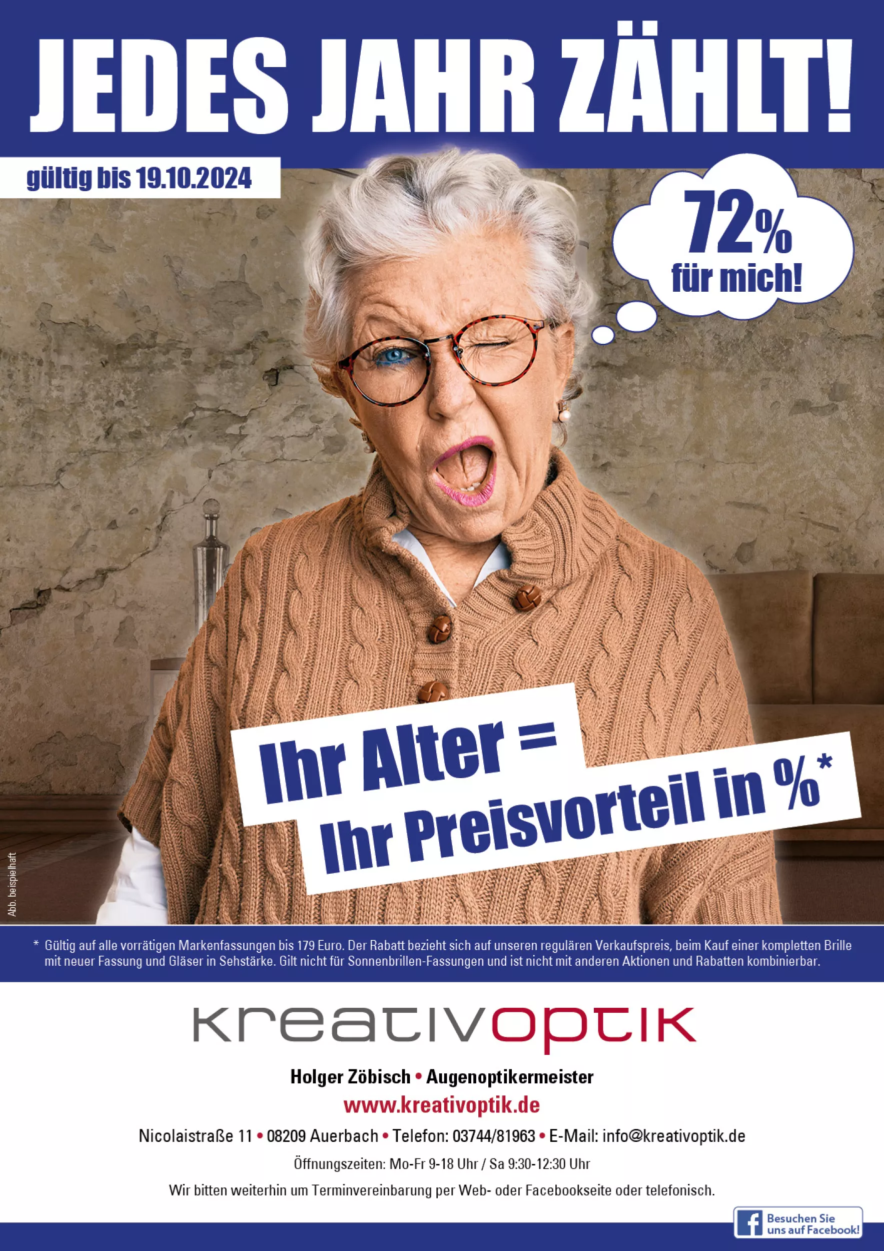 Jedes Jahr zählt!