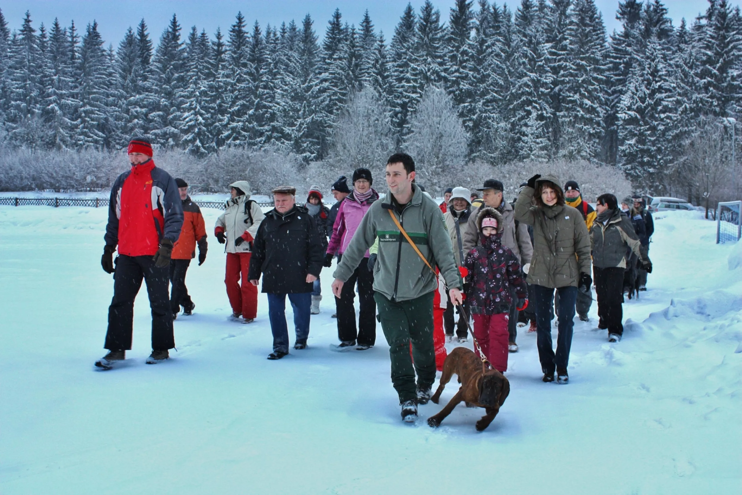 Winterwanderung mit dem Revierförster