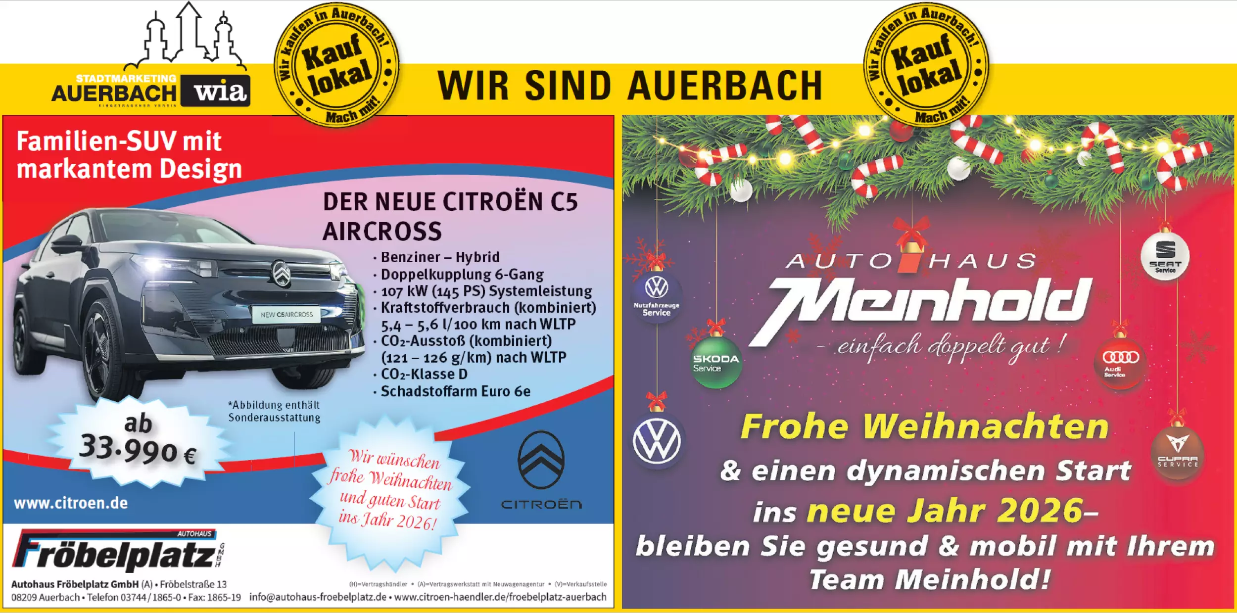 Kauf lokal 24.12.2025