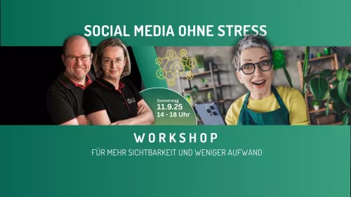 Social Media ohne Stress Dein Workshop für mehr Sichtbarkeit und weniger Aufwand