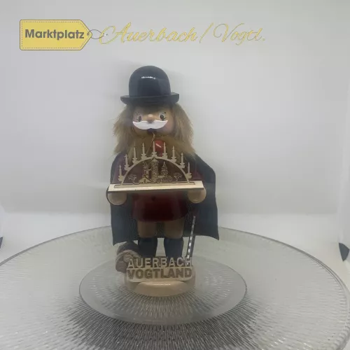 R&auml;uchermann "Auerbach Vogtland" mit S&auml;ge