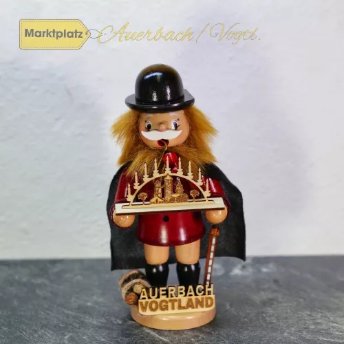 R&auml;uchermann "Auerbach Vogtland" mit S&auml;ge