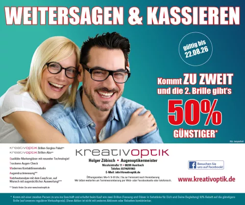 Aktionswochen: Weitersagen und Kassieren!!